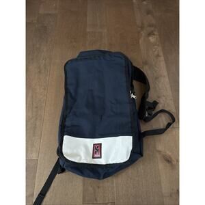 Chrome Backpack Unisex Black/Navy/White
